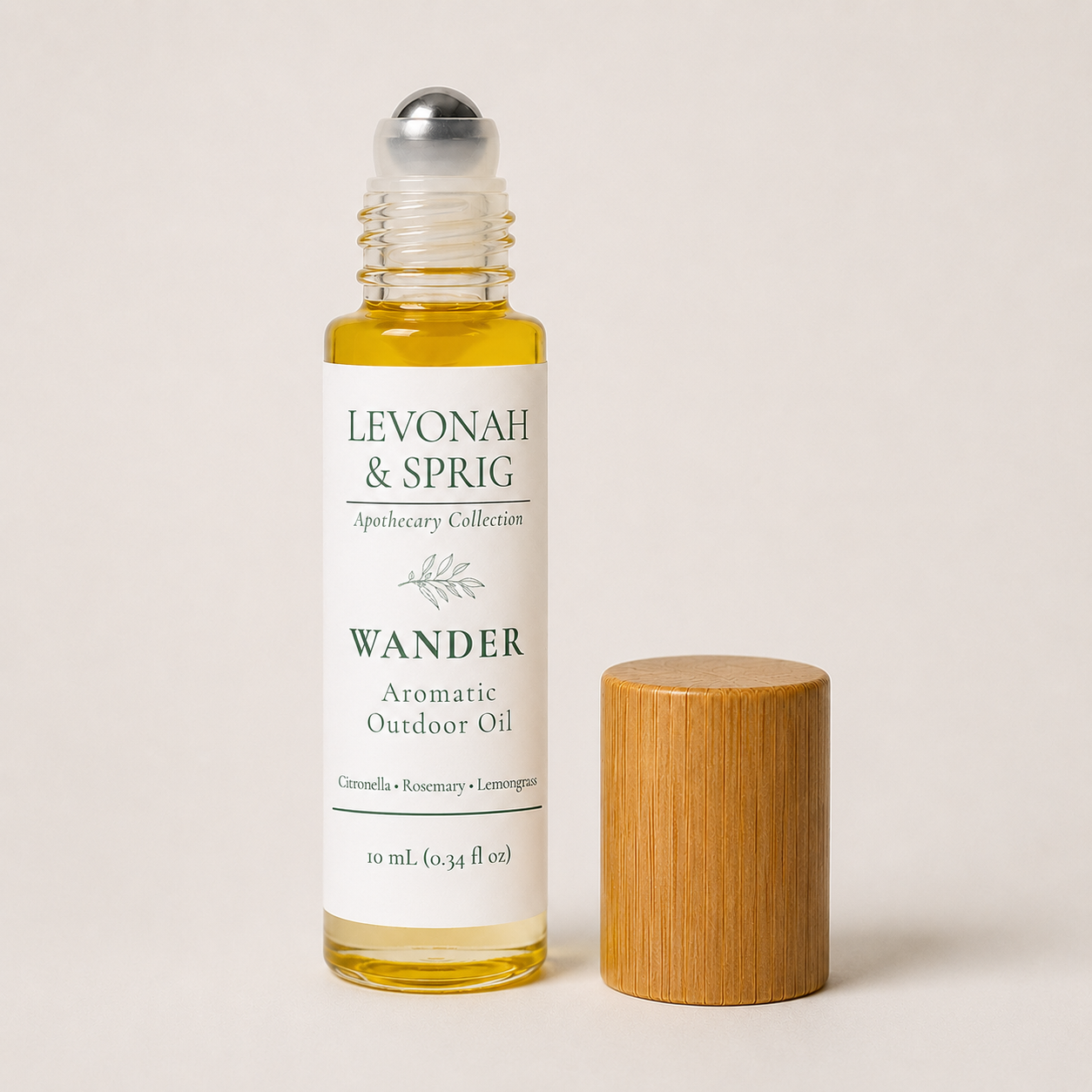 LEVONAH & SPRIG Wander Aromatic Outdoor Oil Roller | 10 mL