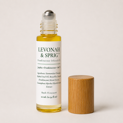 LEVONAH & SPRIG Frankincense Infused Oil Rollers | 10 mL